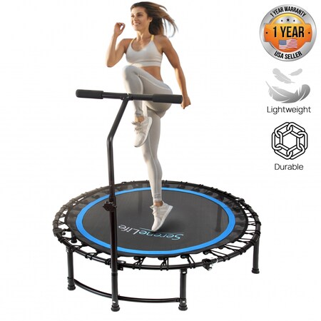 Serenelife Foldable Sport Fitness Trampoline 40" SLELT418